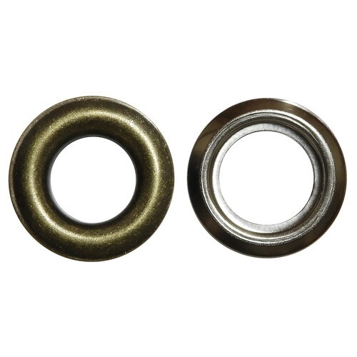 片面ハトメ#25 アンティックゴールド