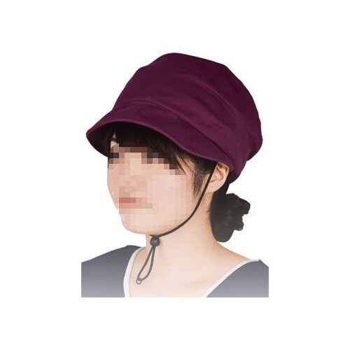 おでかけヘッドガード ニットブリムタイプ モカ S