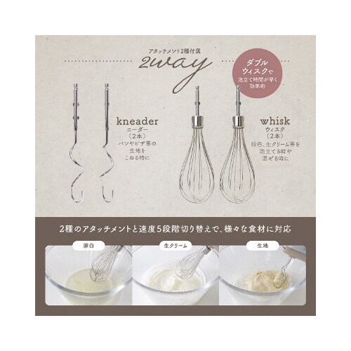 ハンドミキサーアンド二イ