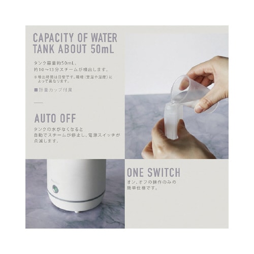 コンパクトフェイシャルスチーマー