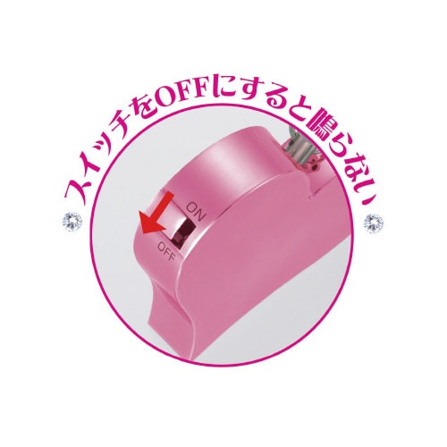 プリンセス防犯ブザー ハート型 ピンク