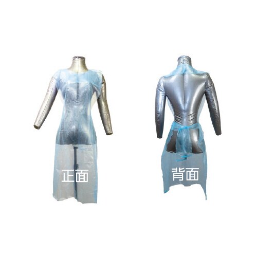 抗菌プラスチックエプロン ワン 1ケース