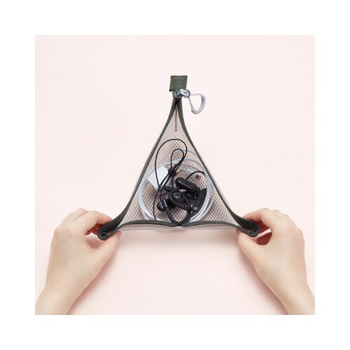 N2646 トライフルポーチ グリーン×2