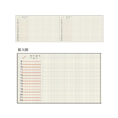 R1721  ノート デスクデイ ブラック×10