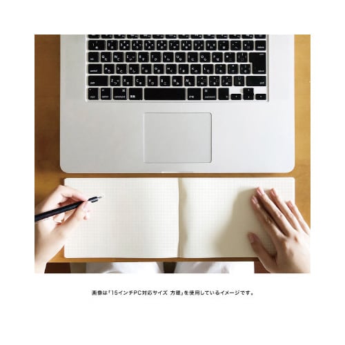 R1729 ノートデスク厚方眼 ブラック×3