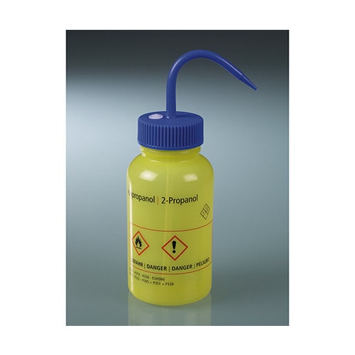 遮光広口洗浄瓶 フィルター付き イソプロパノール用