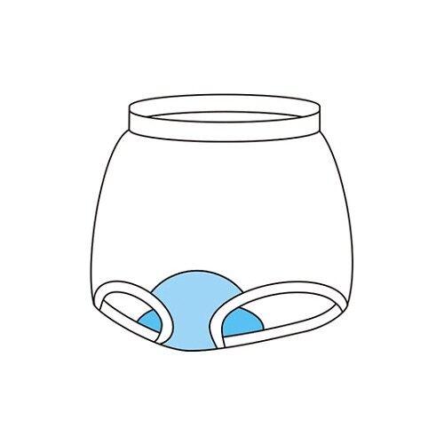 婦人ズロース ピーチ L