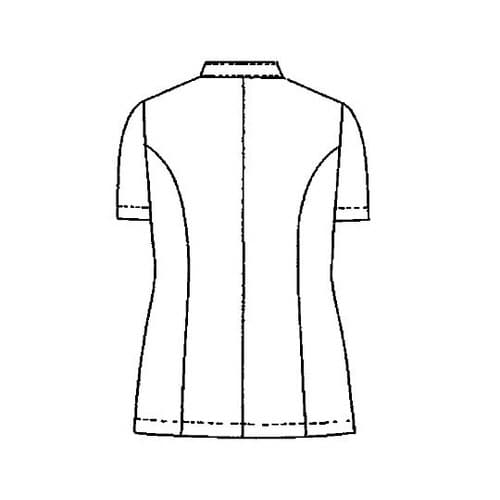 レディスジャケット半袖 白 11号