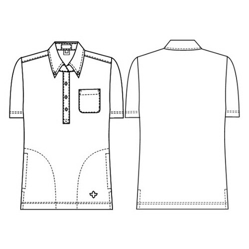 オーバーシャツ ネイビー LL