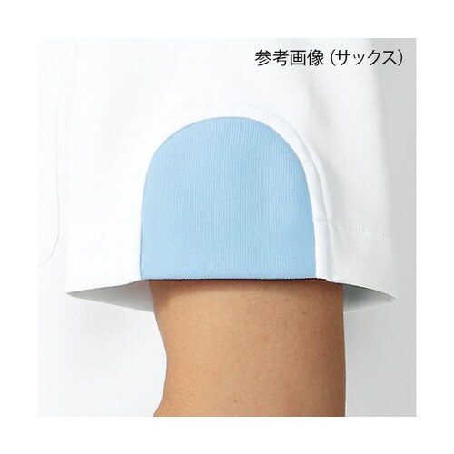 ジャケット半袖(男女兼用) サックス L