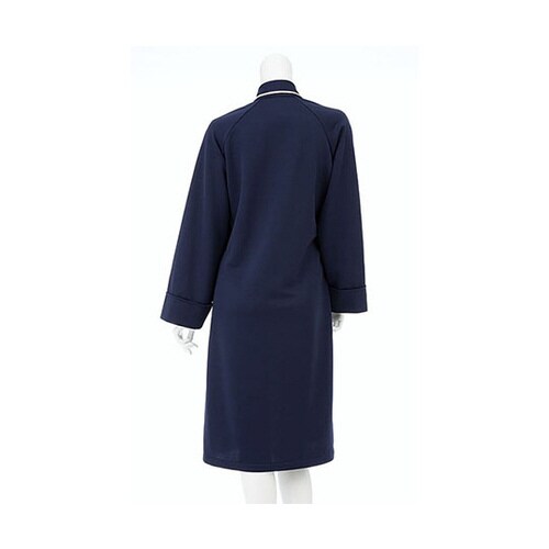 検診ガウン ネイビー M