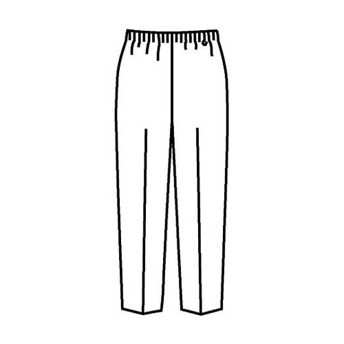 レディススラックス サックス 3L