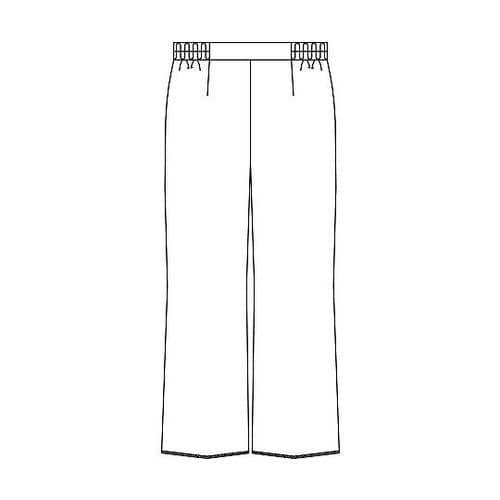 レディススラックス 白 LL