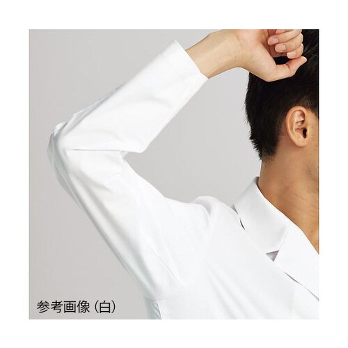 メンズ診察衣Wハーフ丈 白 S