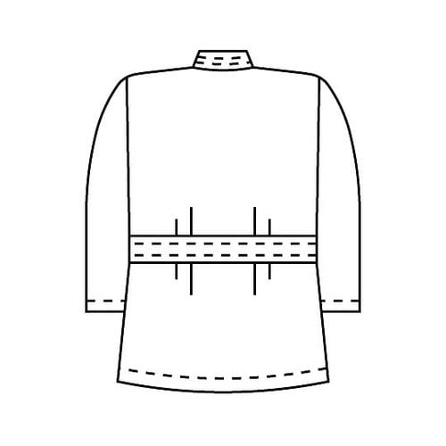 レディス医務衣七分袖 ピンク S