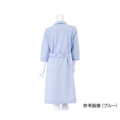 ワンピース7分袖 ブルー EL