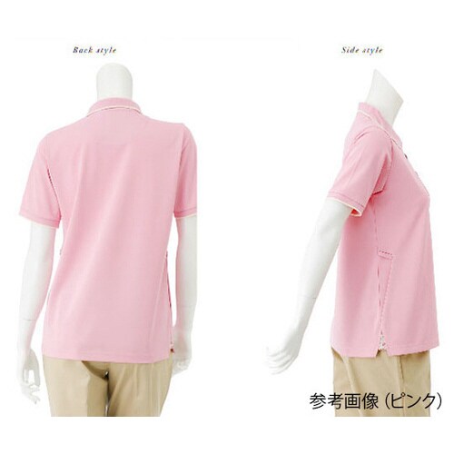 ニットシャツ ブルー SS