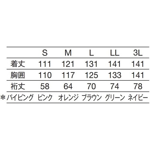 患者衣(ガウン型) S