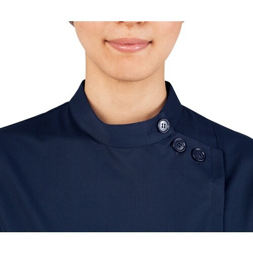 ジャケット レディス 半袖 ネイビー