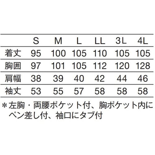 レディス診察衣S型 長袖 サックス LL