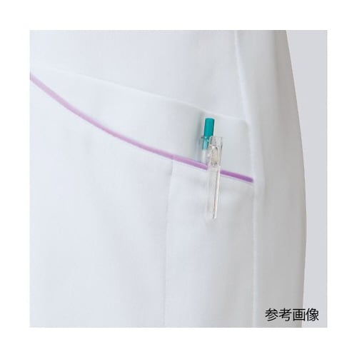 ワンピース半袖 サックス 3L