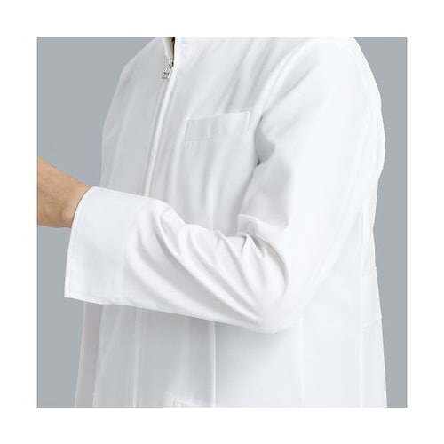 レディスハーフコート 白 4L