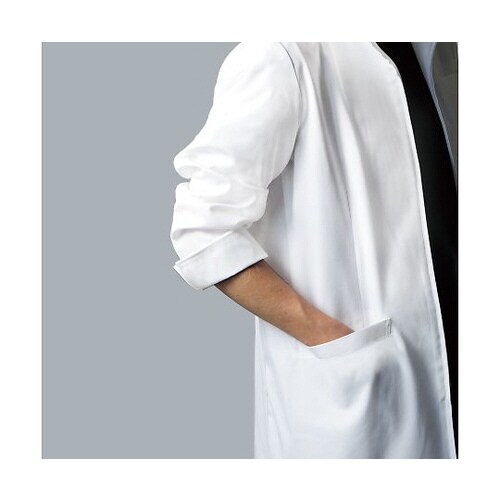 レディスハーフコート 白 4L