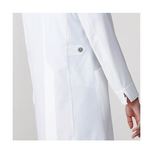 レディスハーフコート 白 4L