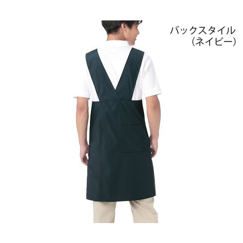 撥水エプロン ネイビー M