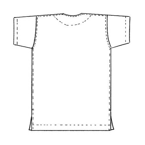 スクラブ(男女兼用) ネイビー 4L