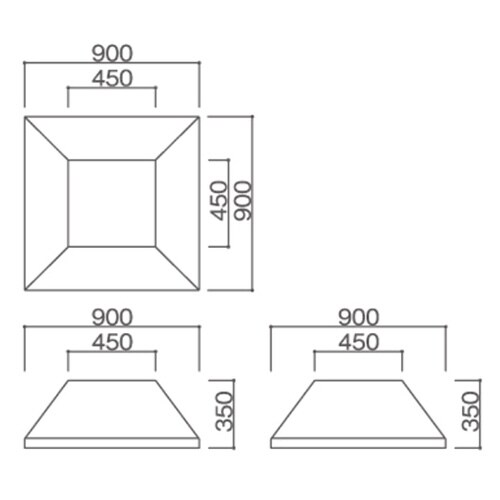 スクエア共通マウンテンマット 緑