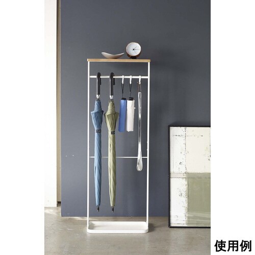 傘掛け Tower 天板付き 白