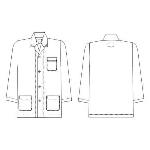 患者衣 パジャマ型 ベージュ M