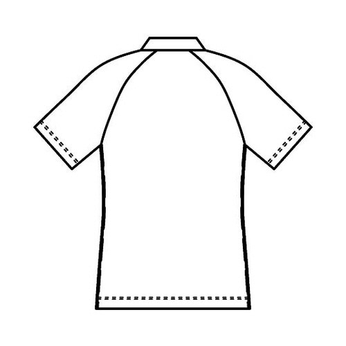 ニットシャツ ピンク LL