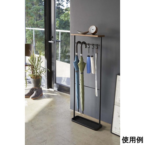 傘掛け Tower 天板付き 黒