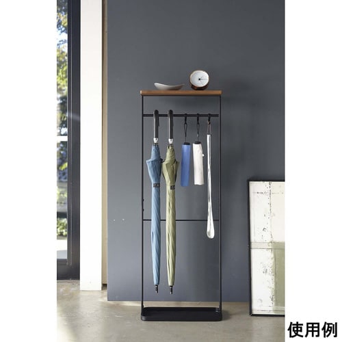 傘掛け Tower 天板付き 黒