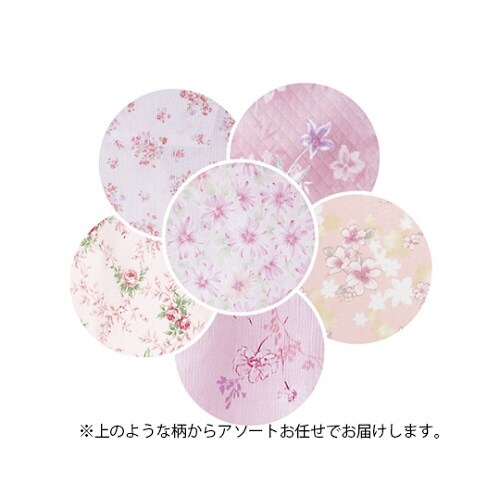 婦人腰開き洗い替えパンツ ピンク系 フリー