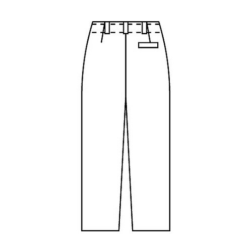メンズスラックスツータック 白 W85