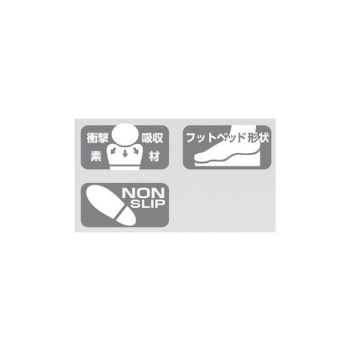 ナースサンダル 白 25.5cm