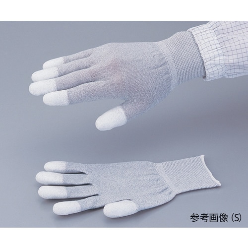 PUコート導電手袋(指先コート) 5双入 L