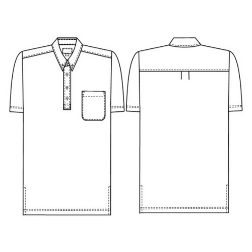 ニットシャツ Pピンク S