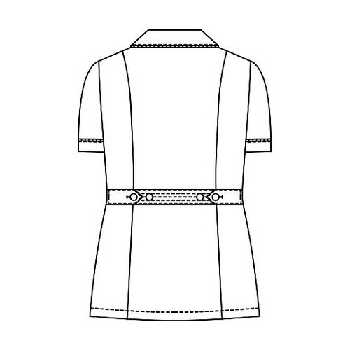 レディスジャケット半袖 パープル L