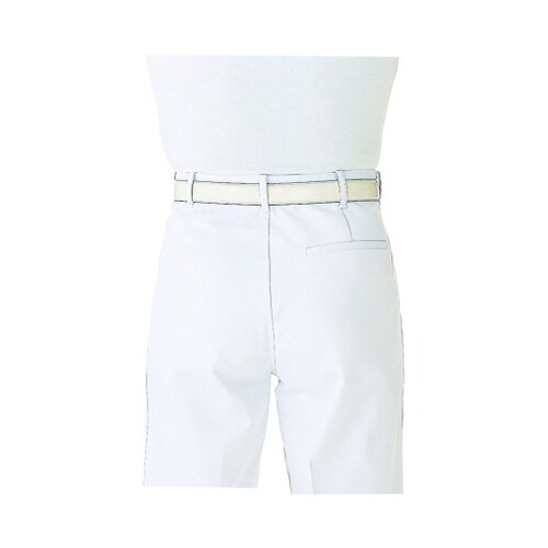 メンズスラックスツータック 白 W73