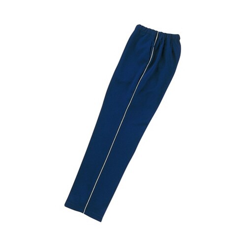 ストレートパンツ ネイビー L