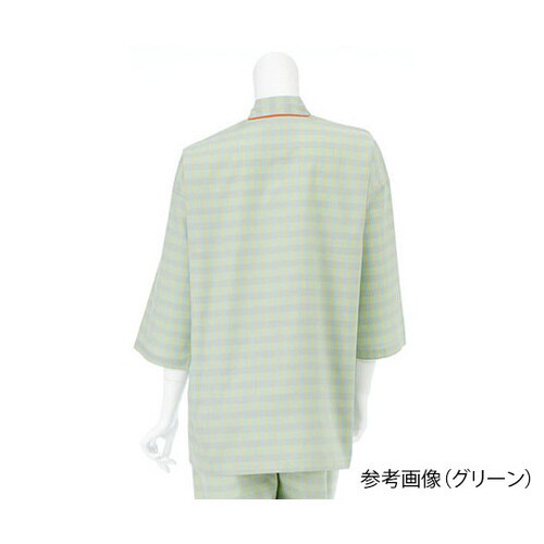 患者衣じんべい型 ベージュ L