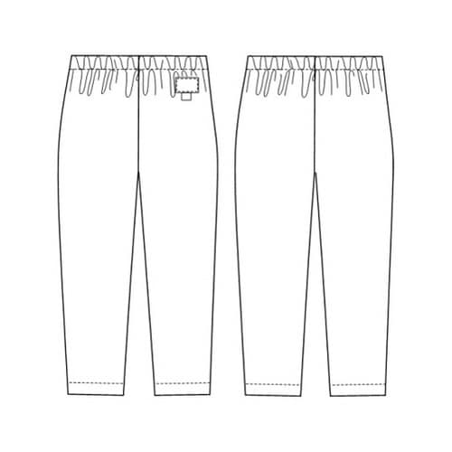 女子スラックス ピンク L