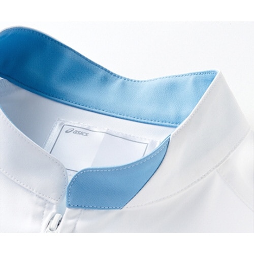 メンズジャケット ホワイト×ブルー