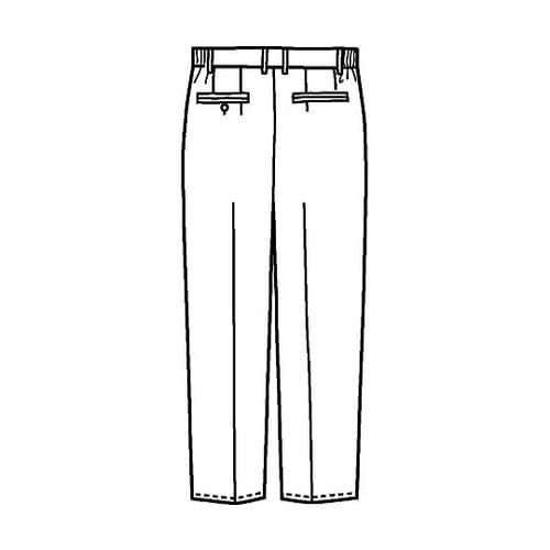 メンズツータックパンツ グレー M