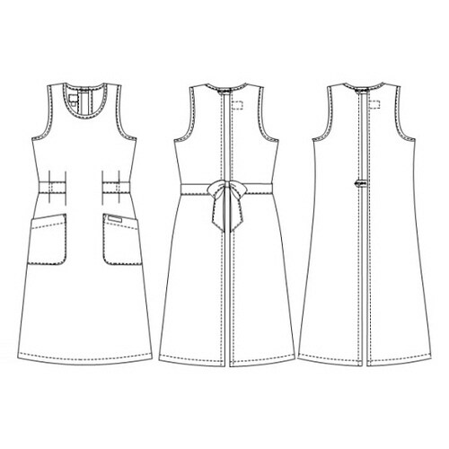 ケアガウン ピンク M