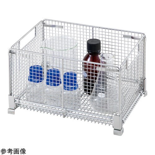 折りたたみステンレスバスケット